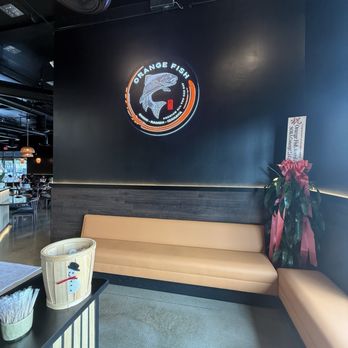 Orange Fish - Waiting area - Ramen Near Me - La Verne, California Orange Fish - Waiting area - Ramen Near Me - La Verne, California