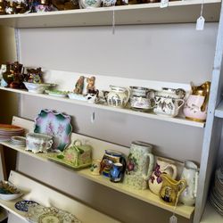 Vintage Glass and Pottery