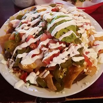 El Guapo's - Nachos were pretty good...they are loaded to the max..this is a small order - Mexican Near Me - Campbell, California El Guapo's - Nachos were pretty good...they are loaded to the max..this is a small order - Mexican Near Me - Campbell, California