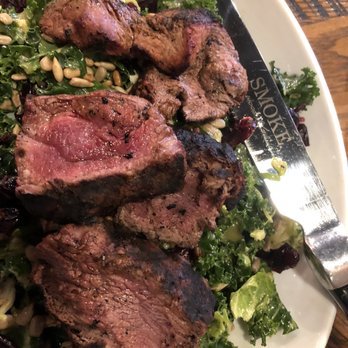 Smoke on Cherry Street - Kale and Brussels sprouts salad - New American Near Me - Tulsa, Oklahoma Smoke on Cherry Street - Kale and Brussels sprouts salad - New American Near Me - Tulsa, Oklahoma