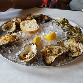 Half Shell Oyster House - Grilled oyster platter - Seafood Near Me - Biloxi, Mississippi