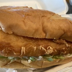 R & R Quality Meats - Beer Battered Fried Fish Sandwich