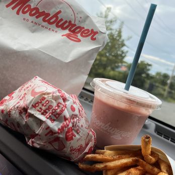 Moonburger - Single Cheeseburger combo (dairy free) - Burgers Near Me - Kingston, New York