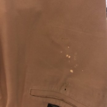Comet Cleaners - Another finished product from Comet DeZavala (Giant spots on pants weren't there before) - Dry Cleaning Near Me - San Antonio, Texas
