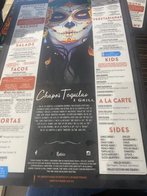Menu photo 2 Chapo’s Tequila & Grill Loganville, GA Menu photo 2 Chapo’s Tequila & Grill Loganville, GA