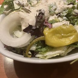The salad was delicious! The salad was delicious!