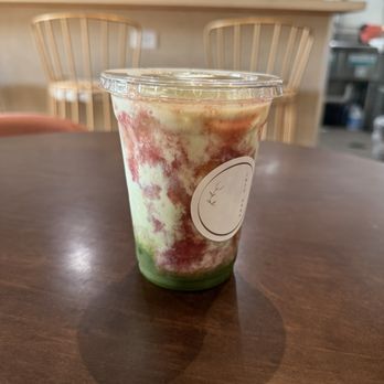 Cafe Hana - Strawberry matcha latte! - Coffee & Tea Near Me - Irving, Texas