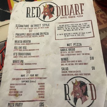 Red Dwarf - menu july 2022 - Beer Bar Near Me - Las Vegas, Nevada Red Dwarf - menu july 2022 - Beer Bar Near Me - Las Vegas, Nevada