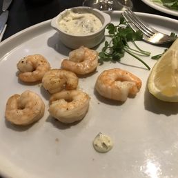 Shrimp scampi.
