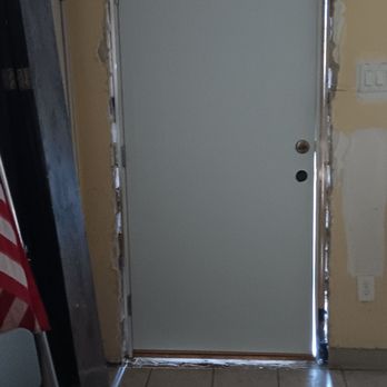 City To Desert Services - The front door was paid in full, it was left like this. - Handyman Near Me City To Desert Services - The front door was paid in full, it was left like this. - Handyman Near Me