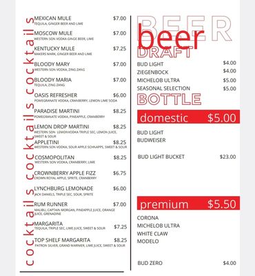 Menu photo 2 Clubhouse 95 Selma, TX Menu photo 2 Clubhouse 95 Selma, TX
