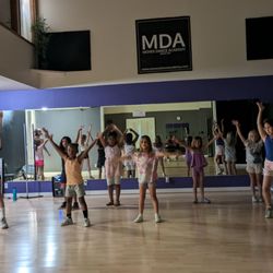Moves Space Collective - Showing our parents a dance routine the kids learned.