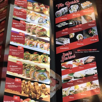 Senor Sushi - Menu - Sushi Bars Near Me - Pomona, California