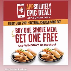 Epic Wings - You're welcome!