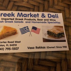 Greek Market & Deli - Call ahead for those salads -takes a few minutes to make fresh