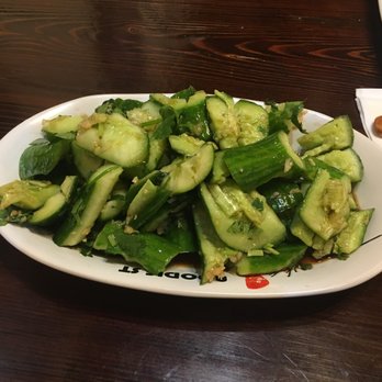 Noodle St - cold cucumber salad - Noodles Near Me - Monrovia, California
