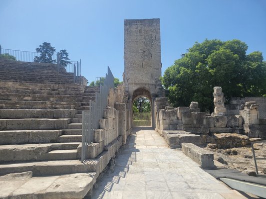 Roman Theatre of Arles by null