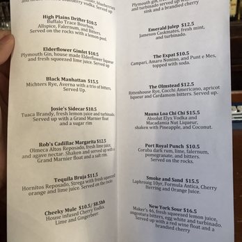 The Diller Room - Cocktail menu - Pizza Near Me - Seattle, Washington The Diller Room - Cocktail menu - Pizza Near Me - Seattle, Washington