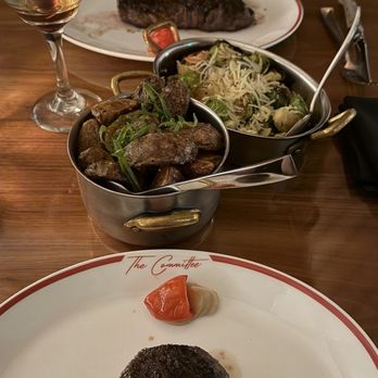 The Committee Chophouse - Potatoes Lyonnaise, Brussels Sprouts, Filet Mignon*, Wagyu Strip* - Cocktail Bars Near Me - Omaha, Nebraska The Committee Chophouse - Potatoes Lyonnaise, Brussels Sprouts, Filet Mignon*, Wagyu Strip* - Cocktail Bars Near Me - Omaha, Nebraska