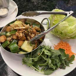 Tofu lettuce wraps Tofu lettuce wraps