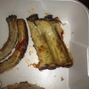 Chili's - Old (rotten) half baby back ribs was served to my bf. Gross! - Tex-Mex Near Me - Cypress, California