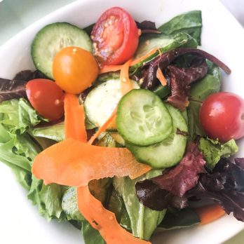 Polo Lounge - Salad that came with the Grilled Chicken Paillard - New American Near Me - Beverly Hills, California