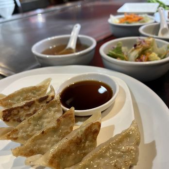 Benihana - Schaumburg - PAN FRIED PORK GYOZA DUMPLINGS - Sushi Bars Near Me - Schaumburg, Illinois Benihana - Schaumburg - PAN FRIED PORK GYOZA DUMPLINGS - Sushi Bars Near Me - Schaumburg, Illinois