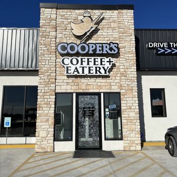 Cooper's Coffee + Eatery - the front of the building - Cafes Near Me - Nelson, Missouri