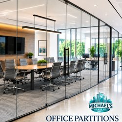 Michael's Glass Company - Modern workspaces deserve clean, professional design.