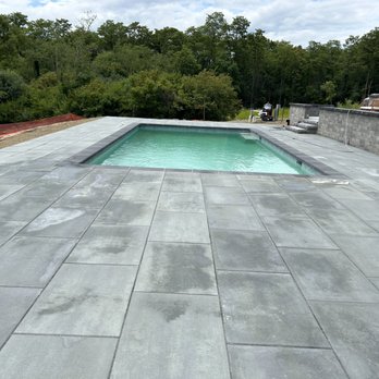 Manuel Landscaper Construction - Pool finished Cambridge pavers - Landscaping Near Me - Wappinger Falls, New York Manuel Landscaper Construction - Pool finished Cambridge pavers - Landscaping Near Me - Wappinger Falls, New York