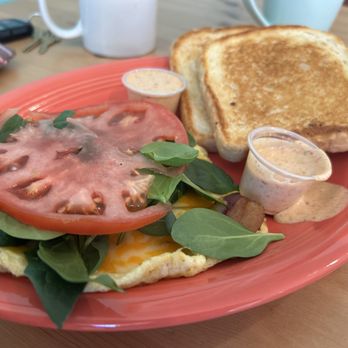 Tantra - Breakfast sandwich (special request to have the bread on the side) - Coffee & Tea Near Me - San Marcos, Texas