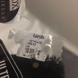 Marshalls - How am I suppose to see in this mirror with this marshalls price tag smack dab in the middle of the mirror ??? WHY WOULD YOU DO THAT TO ME?