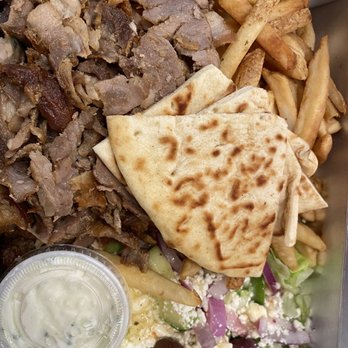 Gyro City - Pork gyro pita - Greek Near Me - Boston, Massachusetts