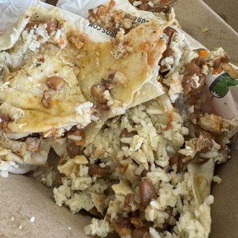 Freebirds World Burrito - Not eating this - Mexican Near Me - Houston, Texas