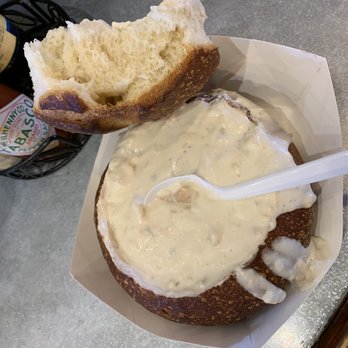 The Hook - Clam chowder bowl. - Seafood Near Me - San Francisco, California