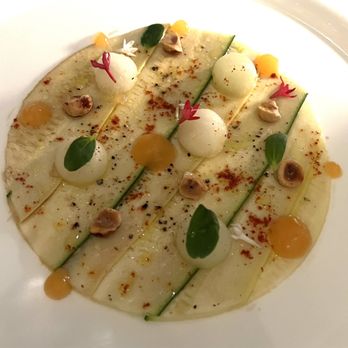 Le Jardinier - Squash Crudo - French Near Me - Houston, Texas