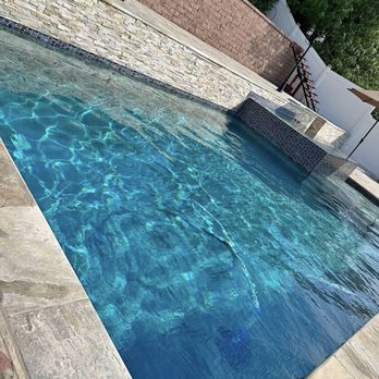 BlueRain Pool & Spa Services - Pool just serviced clear water - Pool & Hot Tub Service Near Me - Van Nuys, California