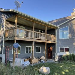 AA Seamless - Complete new seamless gutter system for clients in Merrill, WI.