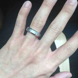 Ben Bridge Jeweler - Look at my new ring my bf gave me! Tungsten carbide, super shiny :D