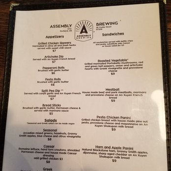 Assembly Brewing - Pizza Near Me - Portland, Oregon Assembly Brewing - Pizza Near Me - Portland, Oregon