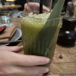 Matcha cocktail Matcha cocktail