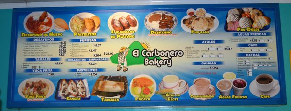 Menu photo 2 El Carbonero Bakery Panorama City, CA Menu photo 2 El Carbonero Bakery Panorama City, CA
