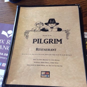 Pilgrim Family Restaurant - Front of menu. - Breakfast & Brunch Near Me - Findlay, Ohio Pilgrim Family Restaurant - Front of menu. - Breakfast & Brunch Near Me - Findlay, Ohio