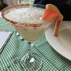 Restaurant Teresita - Blended Margarita with Tajin rim