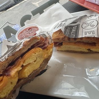 Swick 2 Go - BACON EGG & CHEESE SANDWICH (breakfast special) - Mexican Near Me - Astoria, New York Swick 2 Go - BACON EGG & CHEESE SANDWICH (breakfast special) - Mexican Near Me - Astoria, New York