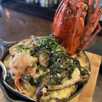Yardbird Table & Bar - Lobster & poached egg dish - Southern Near Me - Miami Beach, Florida