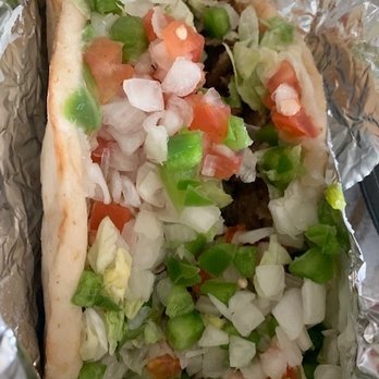 The Halal Guys - Beef Gyro Sandwich, so much it's overflowing! Yum! - Halal Near Me - Cerritos, California The Halal Guys - Beef Gyro Sandwich, so much it's overflowing! Yum! - Halal Near Me - Cerritos, California
