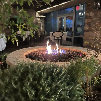 Vintner Grill - Fire pit on patio - New American Near Me - Las Vegas, Nevada Vintner Grill - Fire pit on patio - New American Near Me - Las Vegas, Nevada