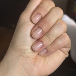 Happy Nails & Spa - After moisturizing myself;
