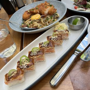 JOEY Valley Fair - seared salmon - Sushi Bars Near Me - Santa Clara, California